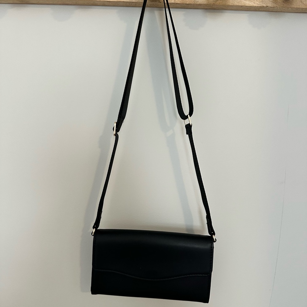 a new day Black Crossbody Bag